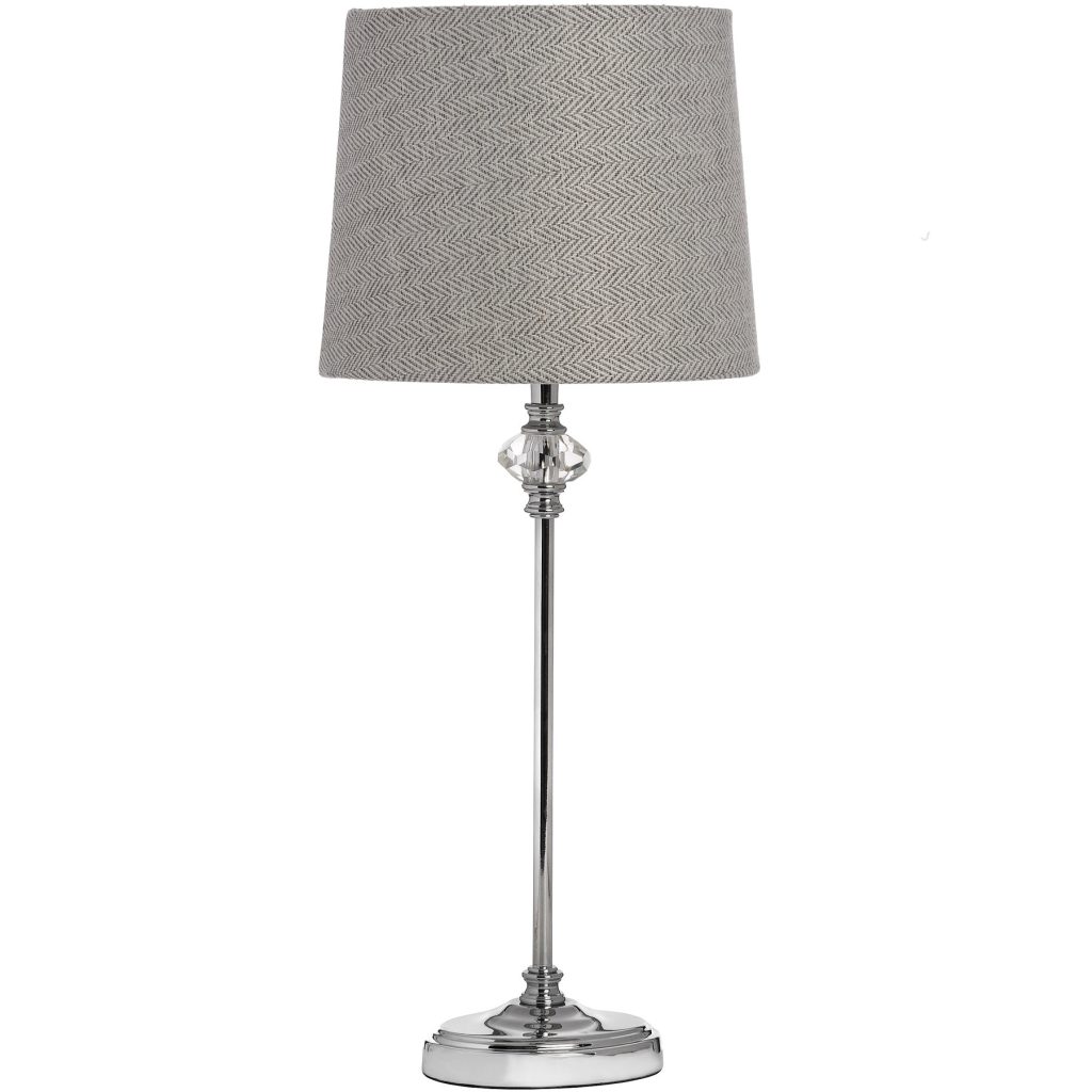 Florence Chrome Table Lamp | Bed Sava