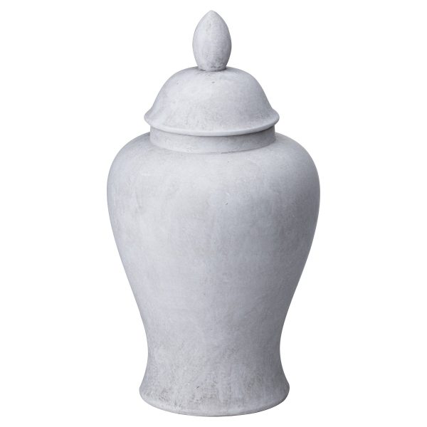Darcy Large Stone Ginger Jar | Bed Sava