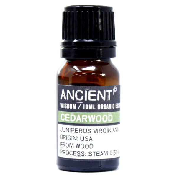 Cedarwood Organic Essential Oil 10ml | Bed Sava
