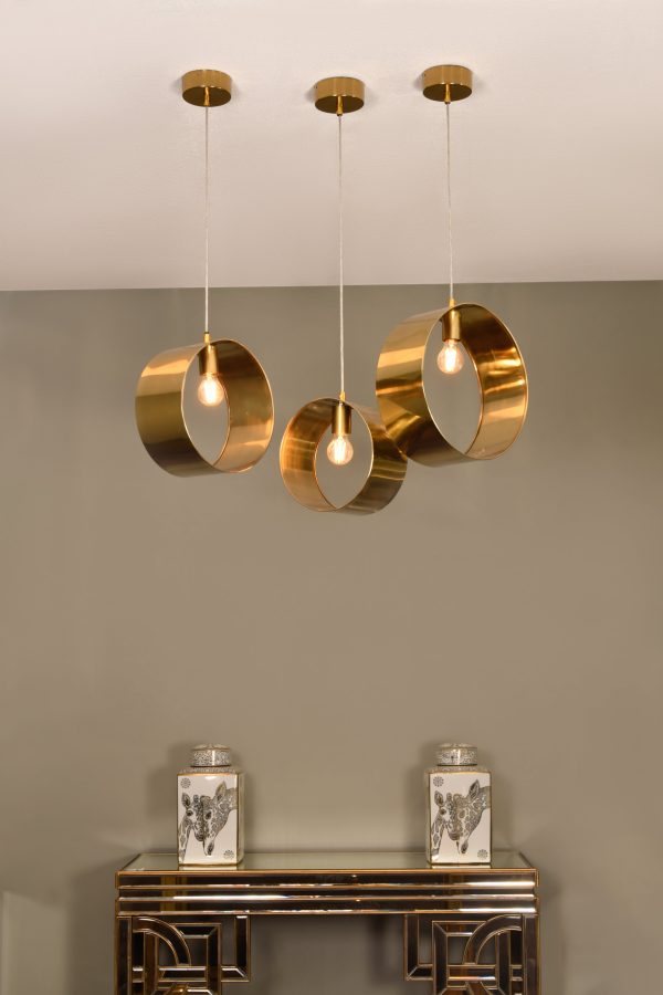 Ara Set Of 3 Ring Pendants E27 60W 5 | Bed Sava