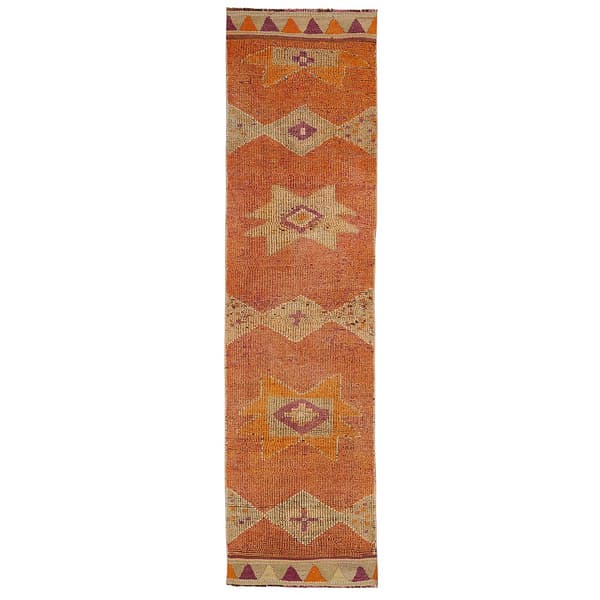 Herki Handmade Runner Rug #8, Rug - Andrew Martin