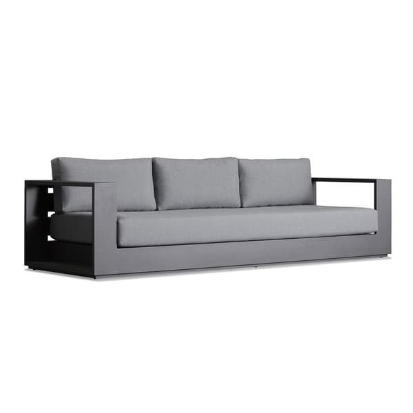 Bora Sofa Slate, Outdoor Sofa, 3 Seater - Andrew Martin