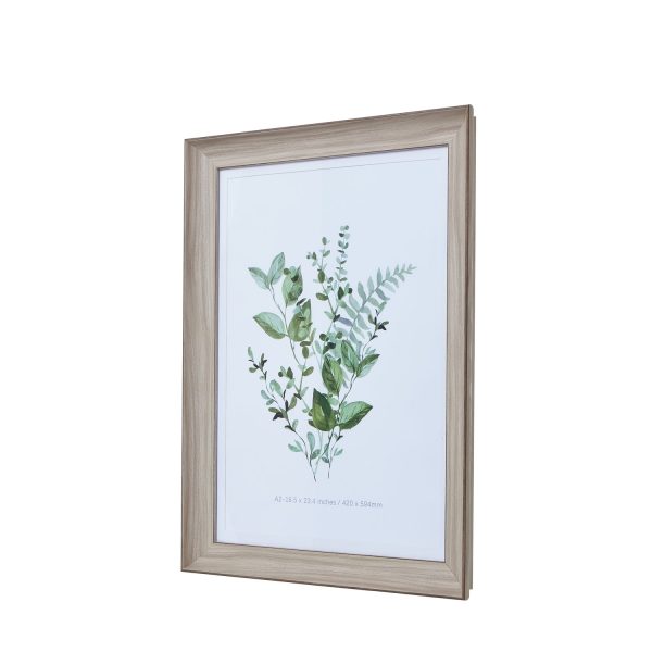 White Washed A2 Picture Frame | Bed Sava