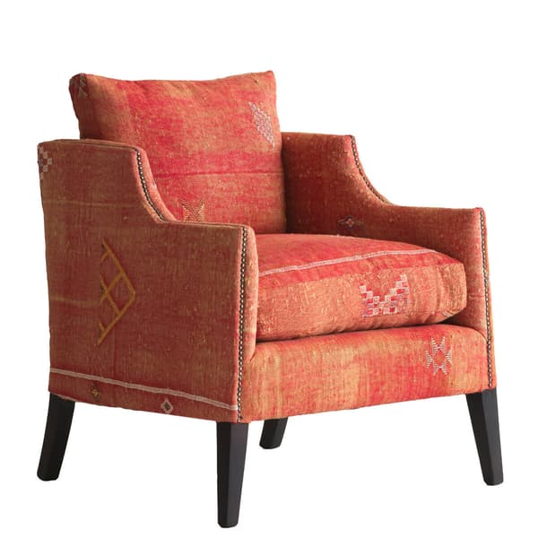 Regal Chair Moroccan, Chair, Orange - Andrew Martin Other Fabric