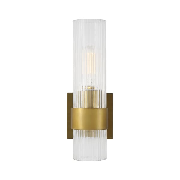 Geneva Wall Light Brass, Light, Burnished Brass - Andrew Martin