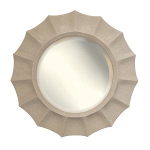 Joplin Mirror Cream Mirror Small  Andrew Martin | Bed Sava