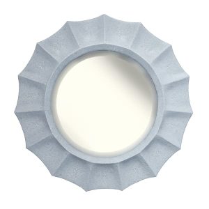 Joplin Mirror Light Grey Mirror Small  Andrew Martin | Bed Sava