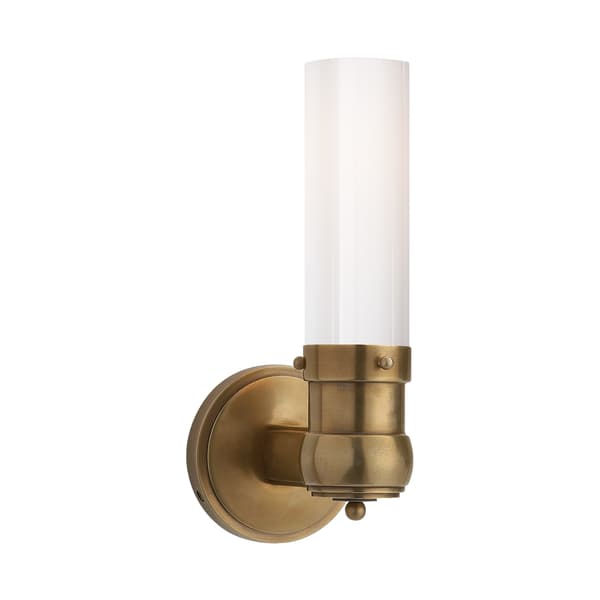 Graydon Single Wall Light Brass, Light, Hand-Rubbed Antique Brass - Andrew Martin