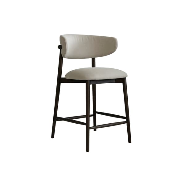 Kitty Bar Stool, Chair, Light Neutral - Andrew Martin Linen