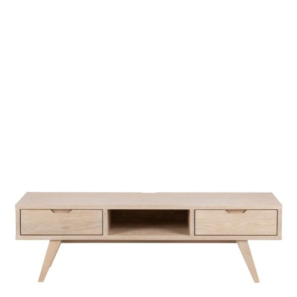 A Line TV Unit with 2 Drawers | Bed Sava