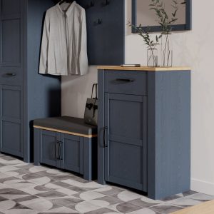 Bohol 1 Door 1 Drawer Shoe Cabinet | Bed Sava