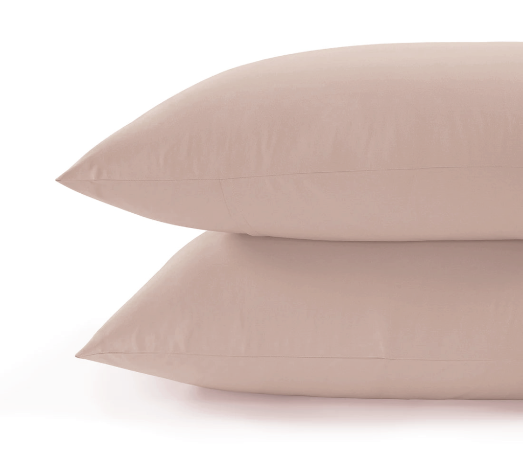 All Season Egyptian Giza Pillowcase  Dusty Rose Super King Oxford 50x90cm  Dusty Rose | Bed Sava