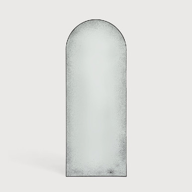 Medium Aged Clear Floor Mirror - Gate