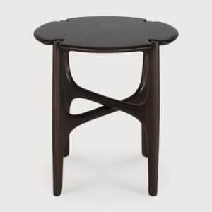 Ethnicraft Dark Wood Side Table PI | Bed Sava