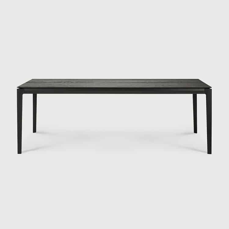 Ethnicraft Bok Dining Table Black width 220 depth 95 height 76 cm