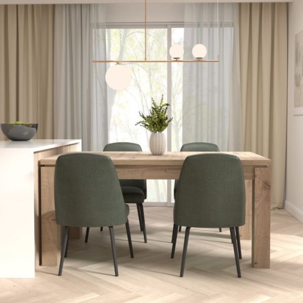 Trondheim Extending Dining Table in Artisan Oak | Bed Sava