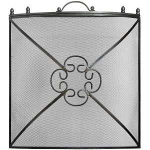 Mesh Fireguard in Antique Pewter Effect Finish | Bed Sava
