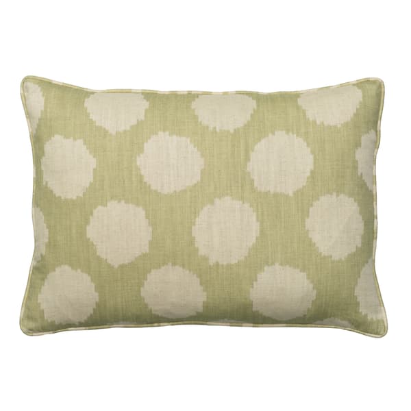 Beehive Fennel, Sustainable Feather, Cushion - Andrew Martin Eco-conscious & Cotton & Cotton Blend & Linen & Linen Blend Floral & Geometric