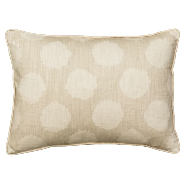 Beehive Stone, Sustainable Feather, Cushion - Andrew Martin Eco-conscious & Cotton & Cotton Blend & Linen & Linen Blend Floral & Geometric