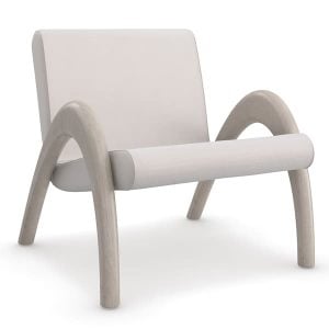 Coco Chair Armchair GreyLight NeutralSilver  Andrew Martin Kelly Hoppen Other Fabric | Bed Sava