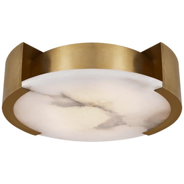 Melange Ceiling Light Brass, Ceiling Light, Large, Antique-Burnished Brass - Andrew Martin