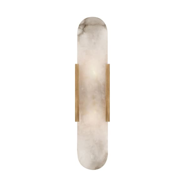 Melange Wall Light Brass, Wall Light, Antique-Burnished Brass - Andrew Martin