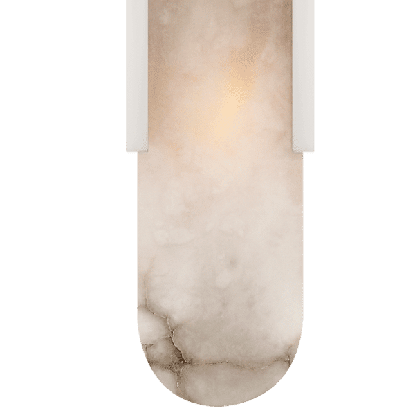 Melange Wall Light Nickel, Wall Light, Polished Nickel - Andrew Martin