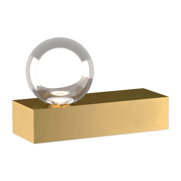 Mina Table Lamp Brass, Table Lamp, Natural Brass - Andrew Martin