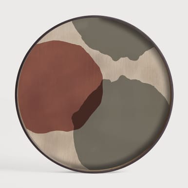 Ethnicraft Overlapping Dots Tray 61cm