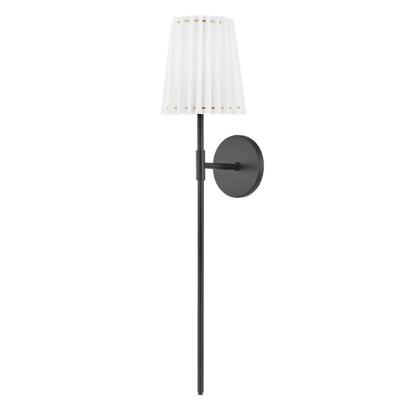 Demi Tall Wall Light Black, Wall Light, Solid Black - Andrew Martin