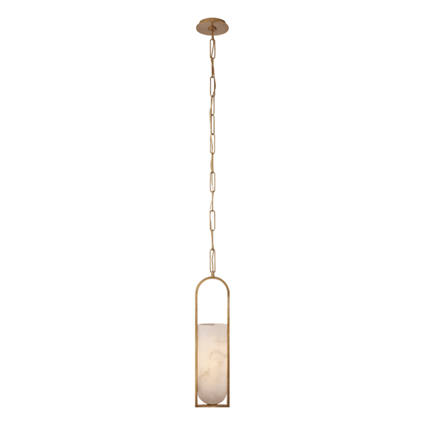 Melange Pendant Brass, Pendant Light, Antique-Burnished Brass - Andrew Martin