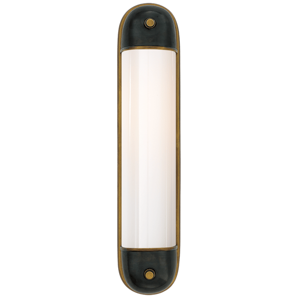 Selecta Wall Light Bronze & Brass, Wall Light, Bronze/Antique Brass - Andrew Martin