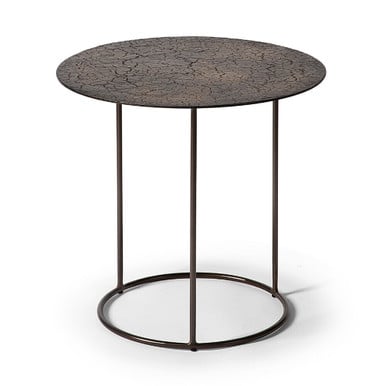 Ethnicraft Celeste Side Table - Lava - Whisky
