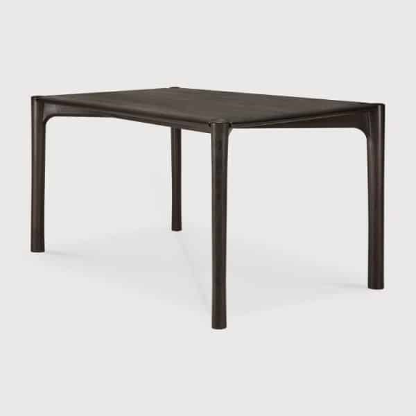 Ethnicraft PI Nordic Dining Table Varnished Teak width 140 depth 80 height 76cm | Bed Sava