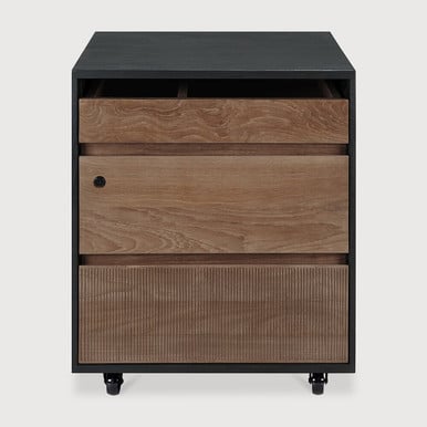 Ethnicraft Oscar Teak 3 Drawer Unit | Bed Sava