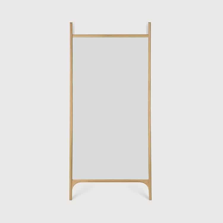Ethnicraft Oak Floor Mirror PI wide