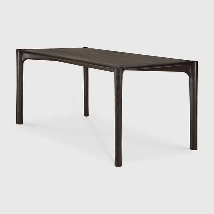 Ethnicraft PI Nordic Dining Table Varnished Teak width 160 depth 80 height 76 cm
