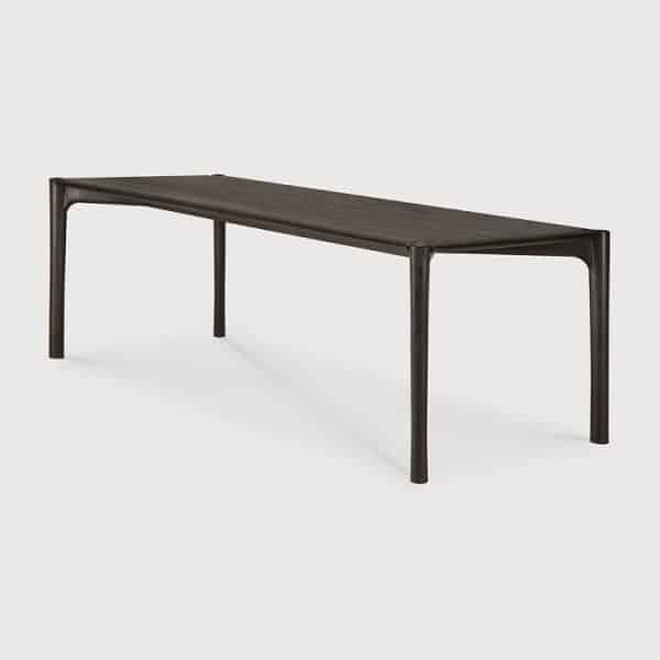 Ethnicraft PI Nordic Dining Table Varnished Teak width 240 depth 100 height 76 cm | Bed Sava
