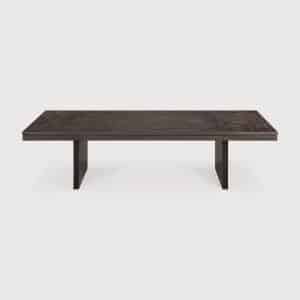 Ethnicraft Grooves Teak Coffee Table small | Bed Sava