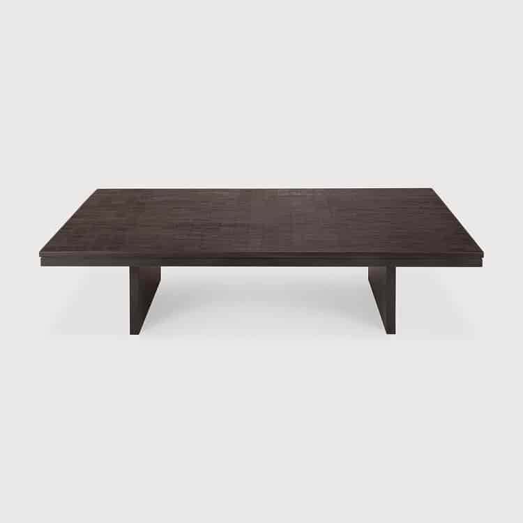 Ethnicraft Grooves Teak Coffee Table medium