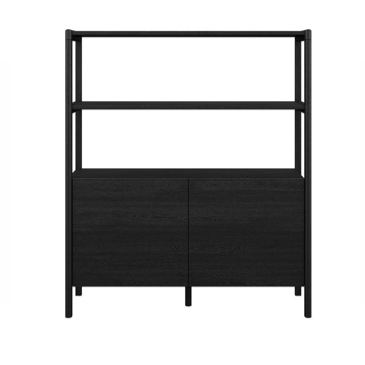 Highboard Sideboard Skovby 712 oak black