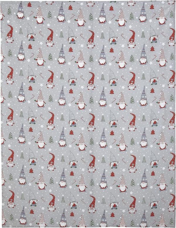 Catherine Lansfield Christmas Gnomes Cotton Kitchen Table Cloth | Bed Sava