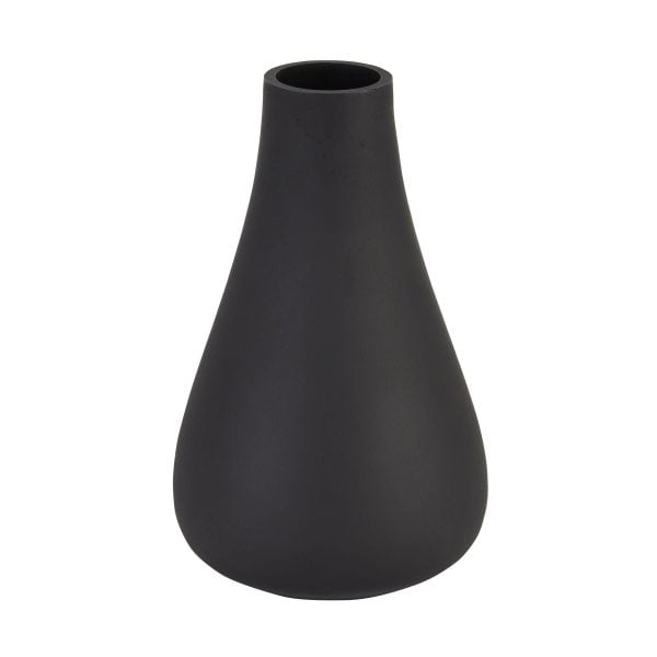 Black Tapered Glass Vase | Bed Sava