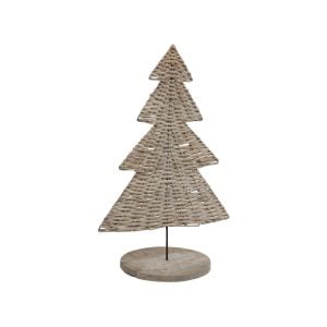 The Noel Collection Wicker Tree Ornament | Bed Sava