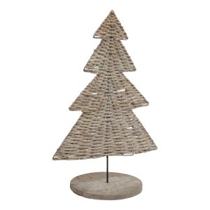 The Noel Collection Large Wicker Tree Ornament | Bed Sava