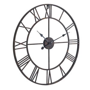 Bronze Skeleton Wall Clock | Bed Sava