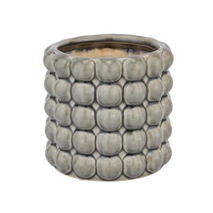 Seville Collection Grey Bubble Planter | Bed Sava
