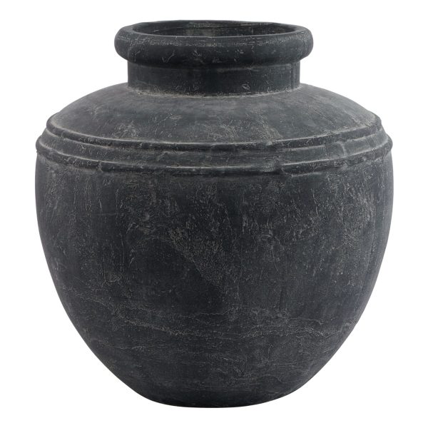 Amalfi Large Grey Water Pot | Bed Sava