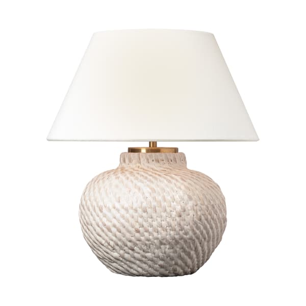 Avedon cordless, Light, Plaster White Rattan - Andrew Martin