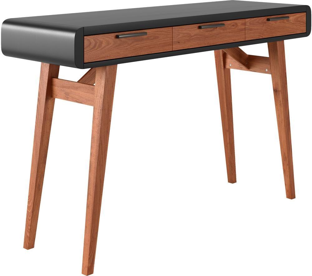 ALPHASON Pevensey AW3150 Desk - Black & Oak